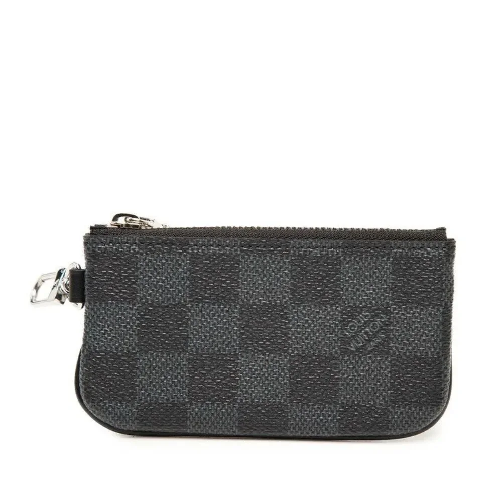 Louis Vuitton Damier Graphite Coin Case N50017